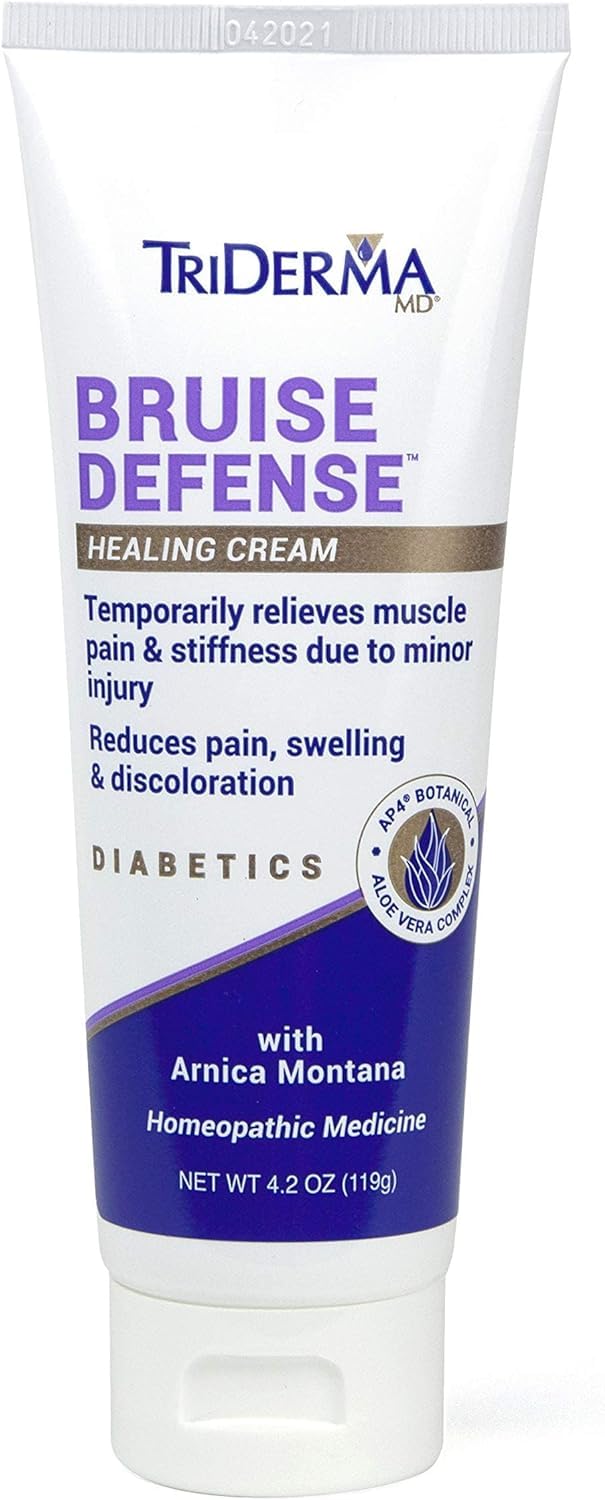 TriDerma tube on bathroom counter showing everyday skincare integration
