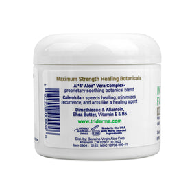 TriDerma used on heel showing support for cracked or dry foot skin