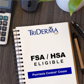 TriDerma applied to elbow illustrating relief for body patches benefit