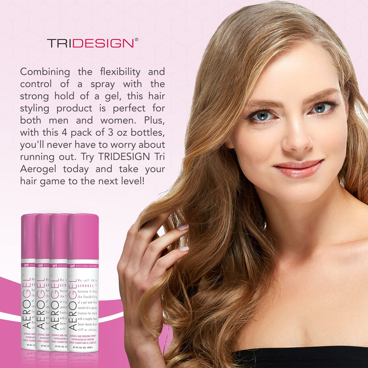 TRI Design can in hand highlighting compact travel-size convenience
