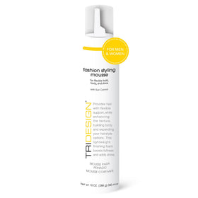 TRIDESIGN front packaging showing product and easy-grip design for styling