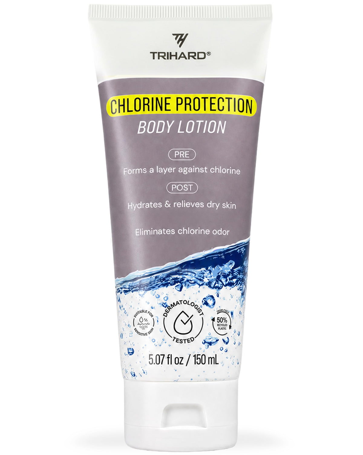 TRIHARD front packaging showing bottle and brand protection benefit