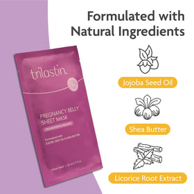 TriLASTIN massaging remaining serum into skin for added moisture