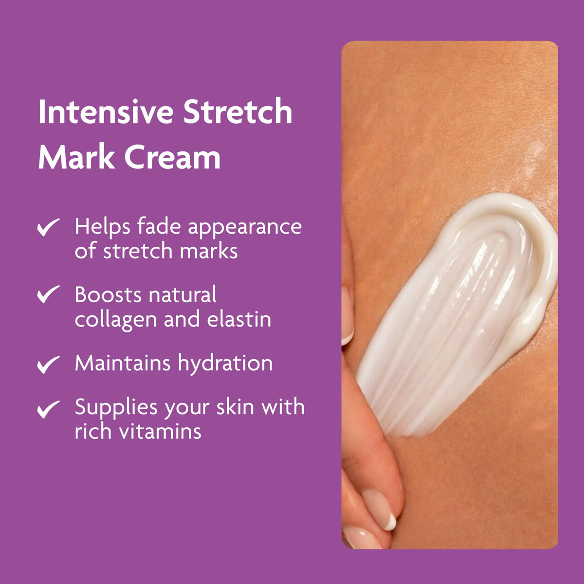 TriLASTIN open jar texture close-up highlighting creamy absorbency benefit