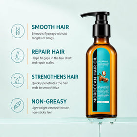 TRIMYFITER applied to hair mid-lengths demonstrating frizz control