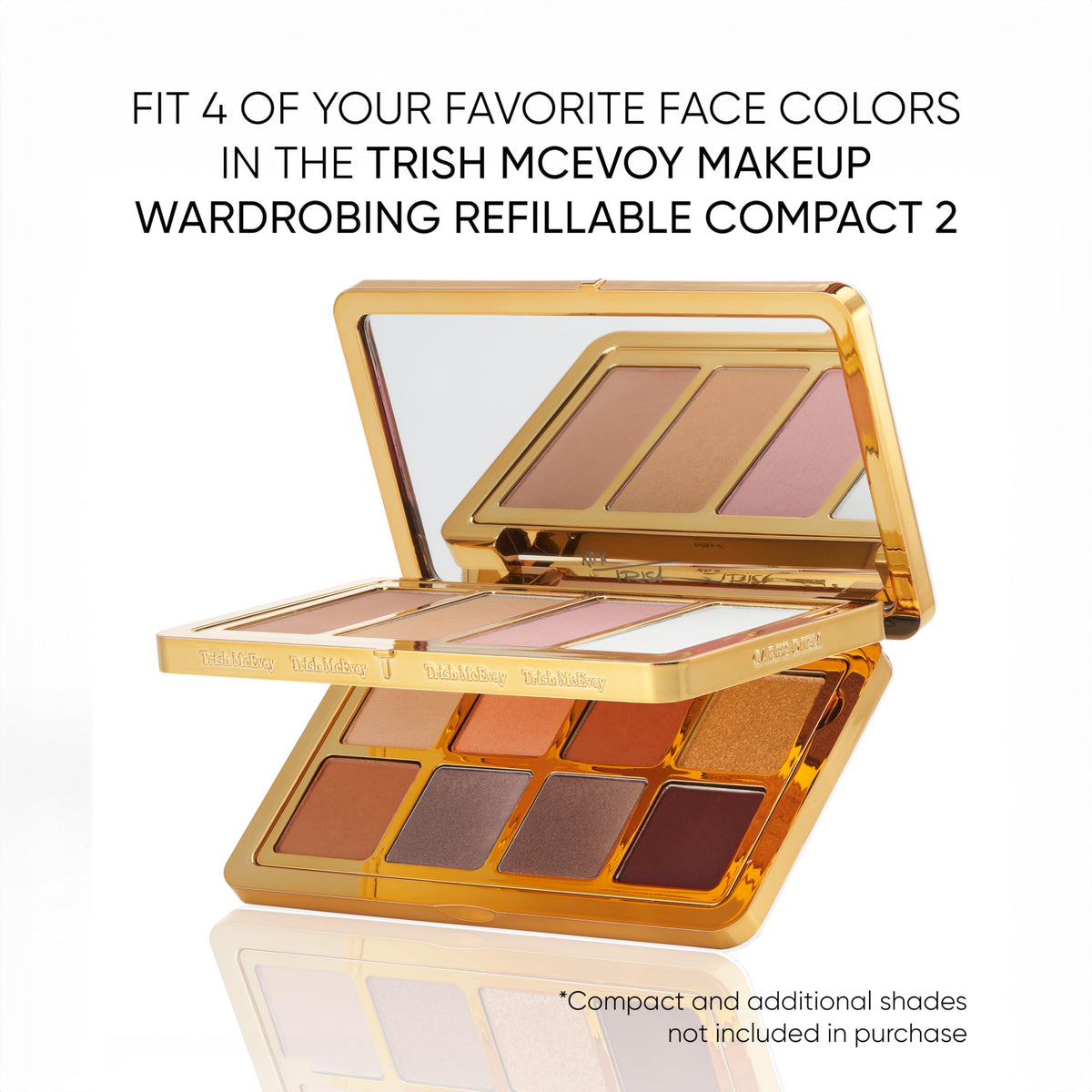 Trish McEvoy application on cheekbone illustrating natural sculpting benefit