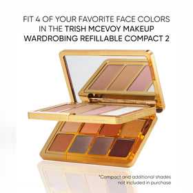 Trish McEvoy application on cheekbone illustrating natural sculpting benefit