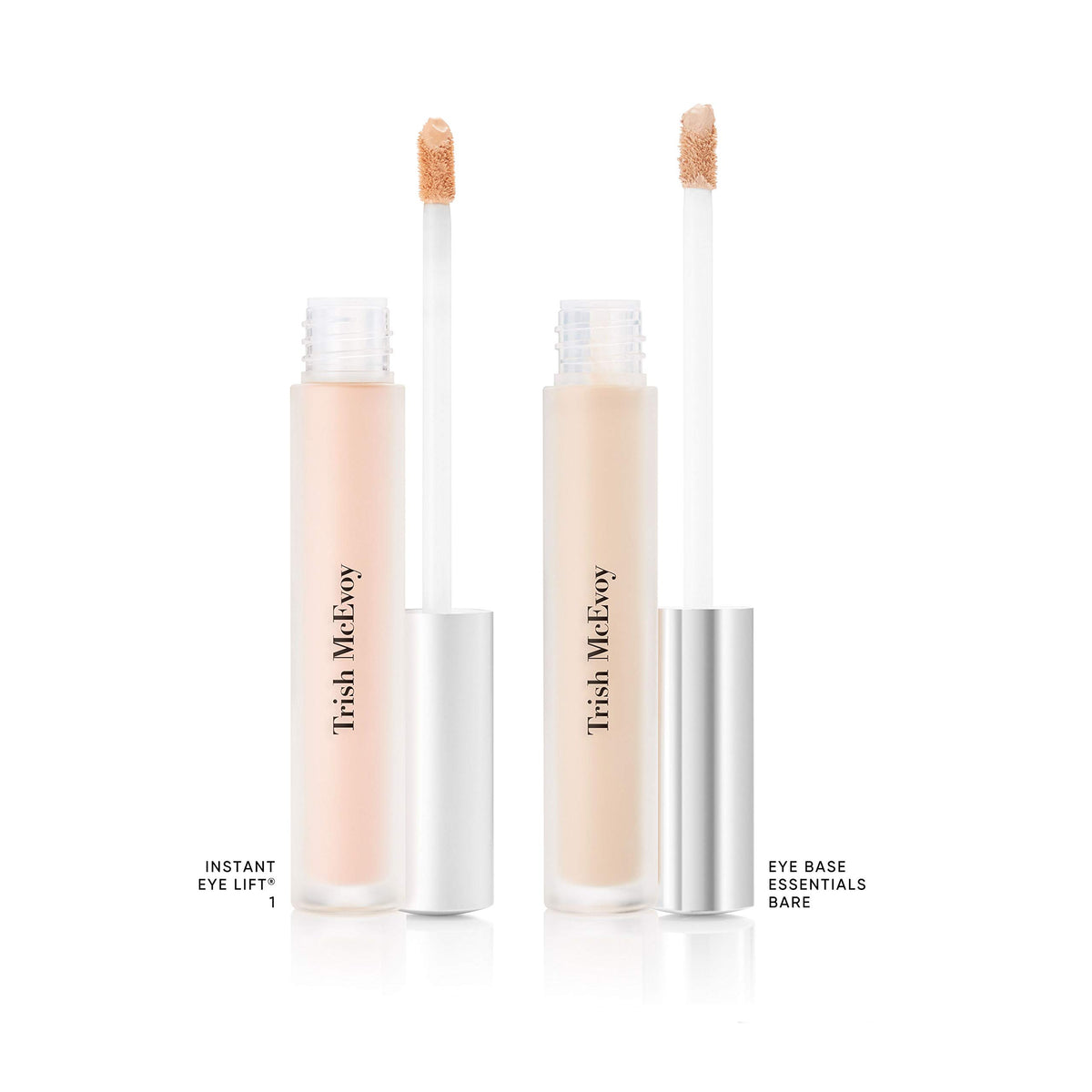 Trish McEvoy blending with ring finger illustrating gentle finish and natural look