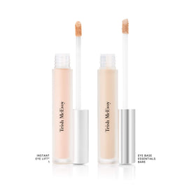 Trish McEvoy blending with ring finger illustrating gentle finish and natural look
