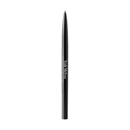 Trish McEvoy Precision Brow Shaper front view shows sleek packaging and portable design benefit