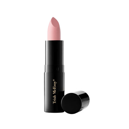 Trish McEvoy Easy Lip Color Dolled Up front view showing sleek tube and shade