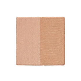 Trish McEvoy front pan showing dual bronzer shades for customizable warmth