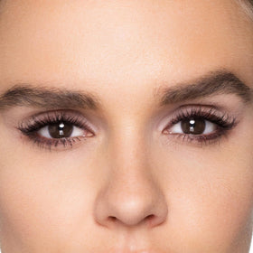 Trish McEvoy eyeliner applied on eye in lifestyle shot enhancing natural lash definition
