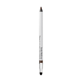 Trish McEvoy front packaging showing deep aubergine liner benefit of clear product ID