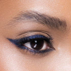 Trish McEvoy model wearing Arabian Nights eyeliner creating sultry evening eyes