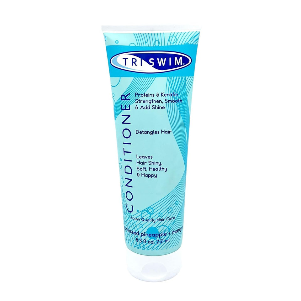 TRISWIM front packaging showing bottle and scent for easy identification and travel