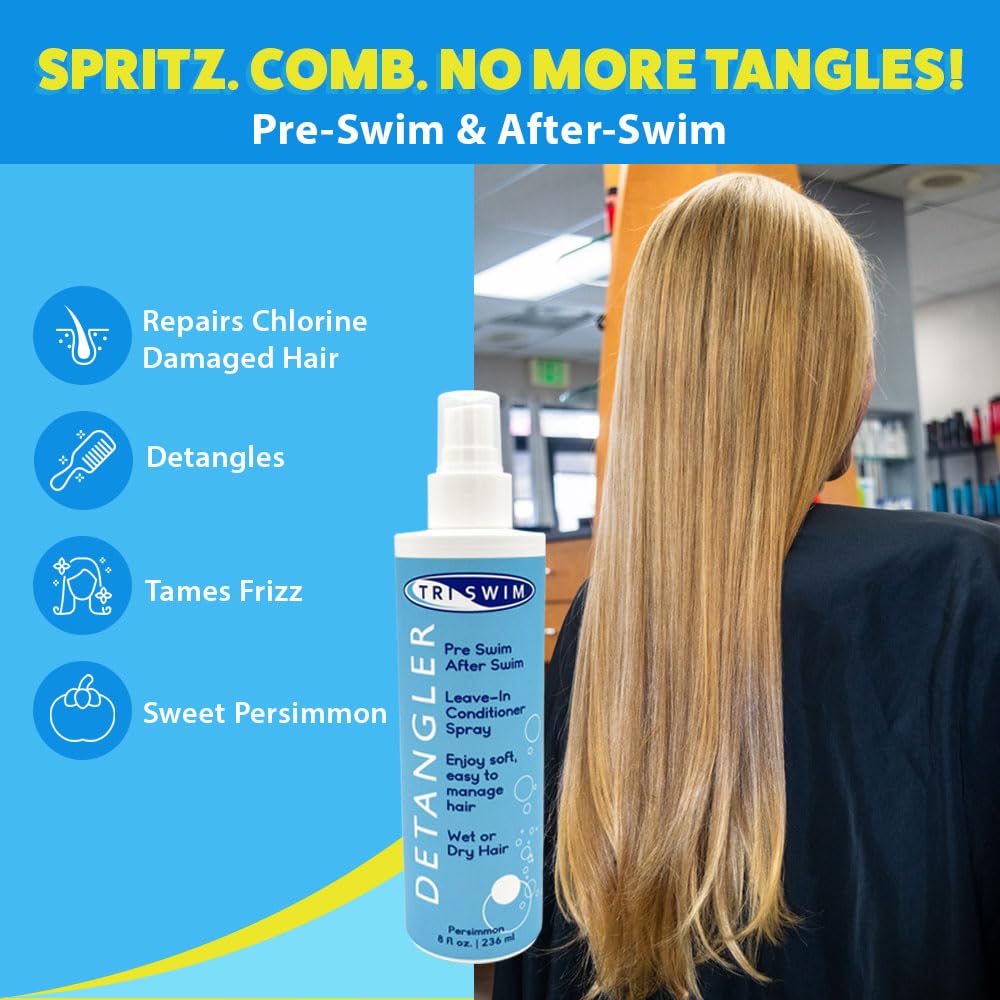 TRISWIM spray nozzle close-up demonstrating easy application
