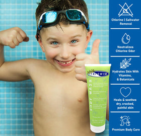 TRISWIM texture gel close-up showing moisturizing formula and clarity