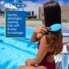 TRISWIM product texture on hand showing lightweight finish
