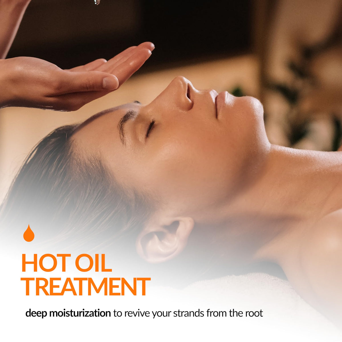 Tropic Isle Living oil warmed in bowl for hot oil treatment, boosts hydration