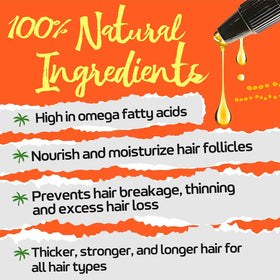 Tropic Isle Living pouring oil to show texture and quick absorption for hydration