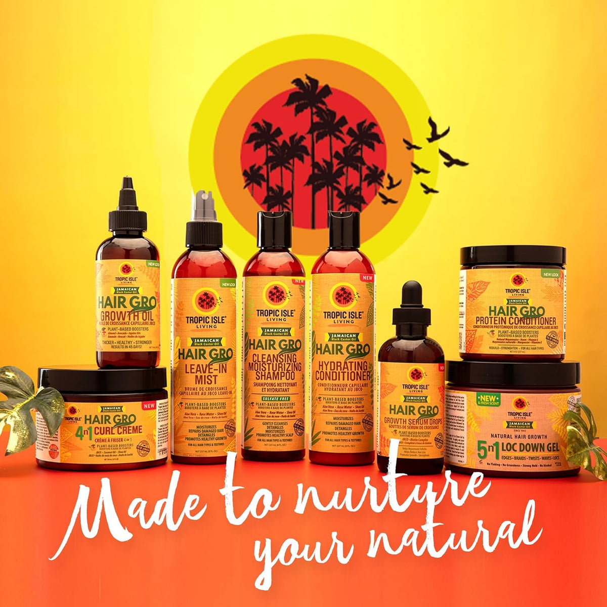 Tropic Isle Living bottle next to a ruler for size and scale without guesswork