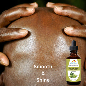 Tropical Holistic label and Tunisia origin view showing authentic sourcing benefit