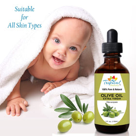 Tropical Holistic oil texture on hand demonstrating smooth absorption benefit