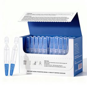 TRSTAY LUXE front packaging showing 30 ampoules and product benefits