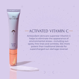 Tru Alchemy in morning routine scene boosting refreshed appearance