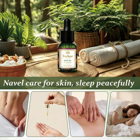 Truayur oil texture on skin showing lightweight moisturizing benefit