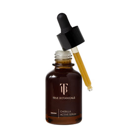 True Botanicals front packaging showing serum bottle and clean design for trust