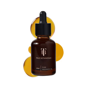 True Botanicals front bottle view shows clean packaging and clear lightweight oil benefits