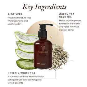 True Botanicals ingredients label detail showing botanicals and antioxidant benefit transparency