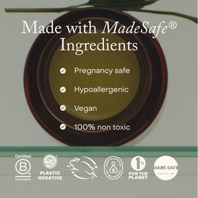 True Botanicals jar on bathroom counter in styled routine conveying daily-use lifestyle benefit