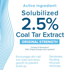 True+Real shampoo lathering on scalp demonstrating quick relief and cleansing