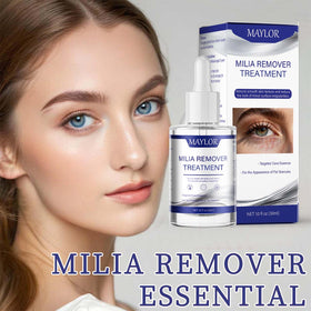 TRUERELIEF applying serum under eye for gentle exfoliation benefit