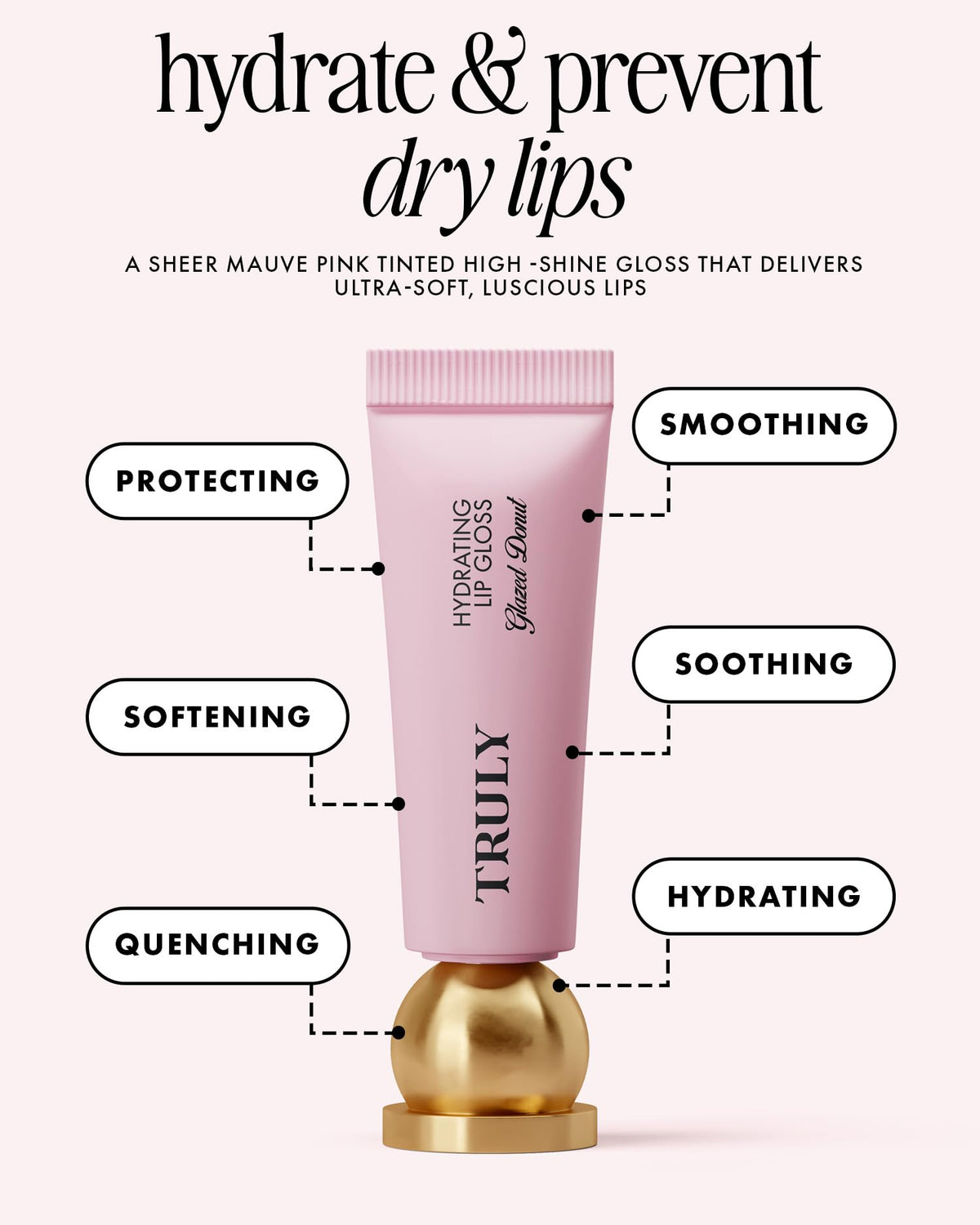 Truly wand applicator close-up showing smooth glide and precision