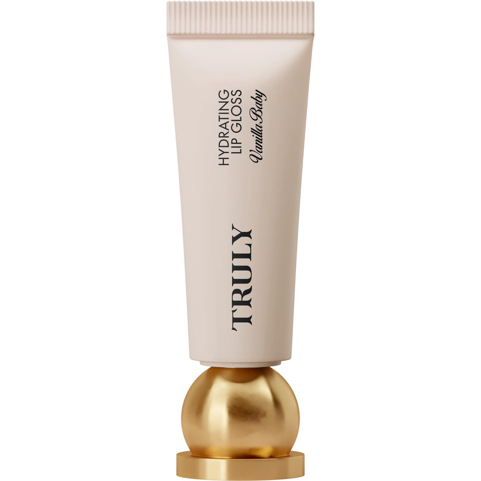 Truly gloss front packaging showing shade and glossy finish benefit