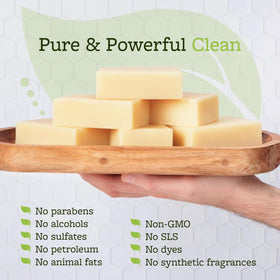 Truremedy Naturals bar in shower demonstrating invigorating cooling benefit