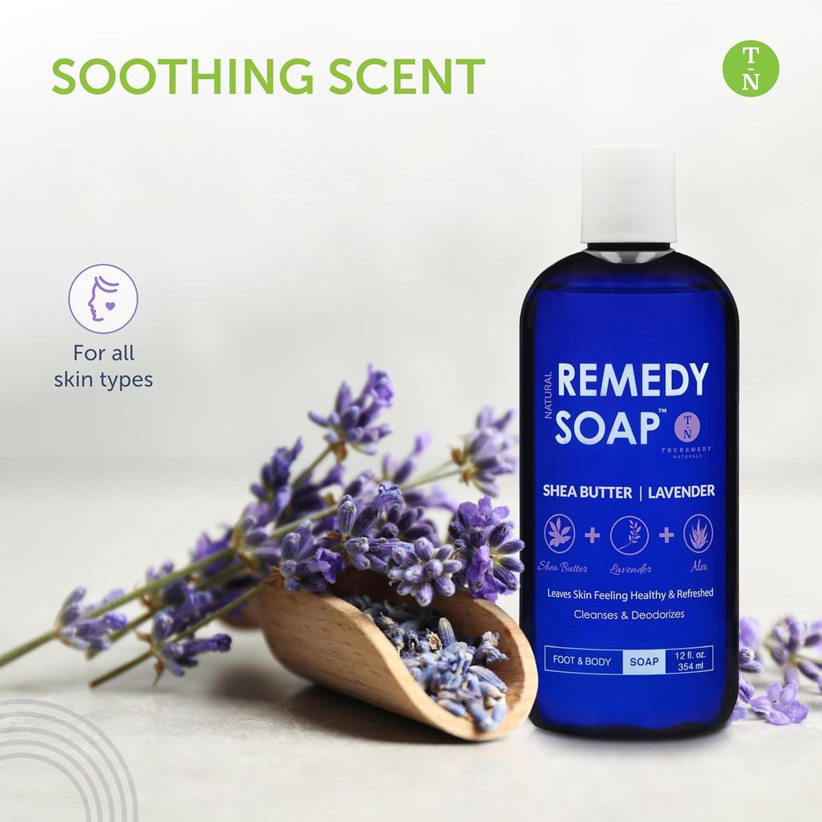 Truremedy Naturals close label view showing natural ingredients list
