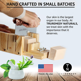 Truremedy Naturals two bars stacked illustrating the 2-pack long-lasting value