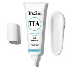 TruSkin eye cream front packaging showcasing product and branding for everyday hydration