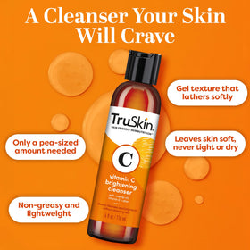 TruSkin rosehip oil ingredient shot highlighting nourishing skin benefits