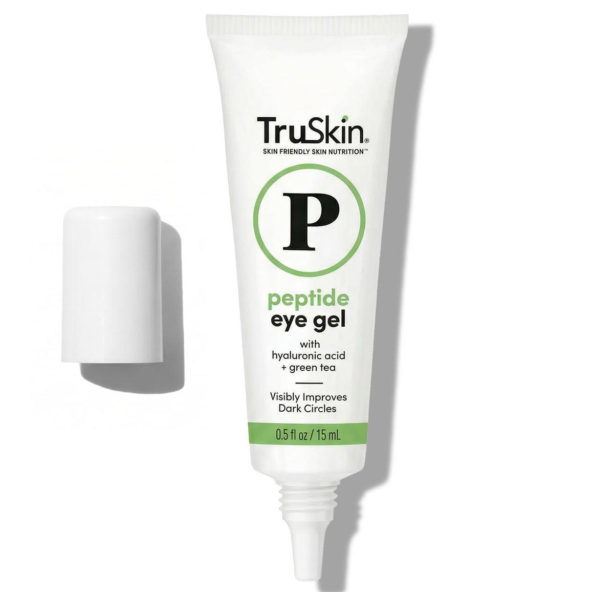 TruSkin botanicals and gel still life showing natural ingredient focus