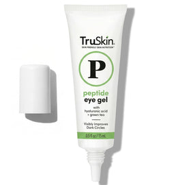 TruSkin botanicals and gel still life showing natural ingredient focus