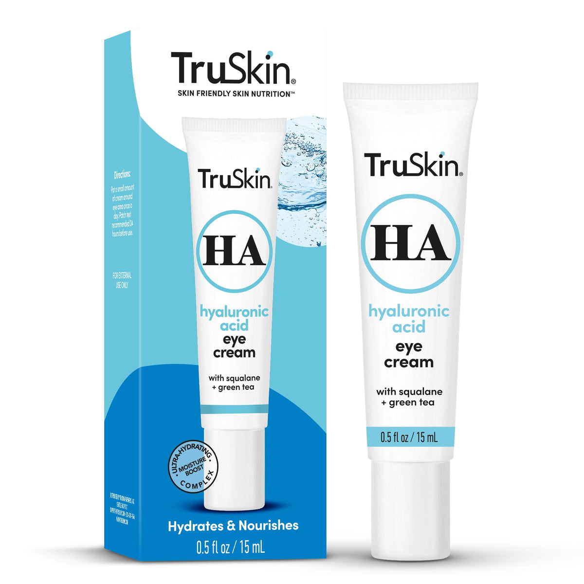 TruSkin green tea ingredient focus illustrating antioxidant-rich botanical support