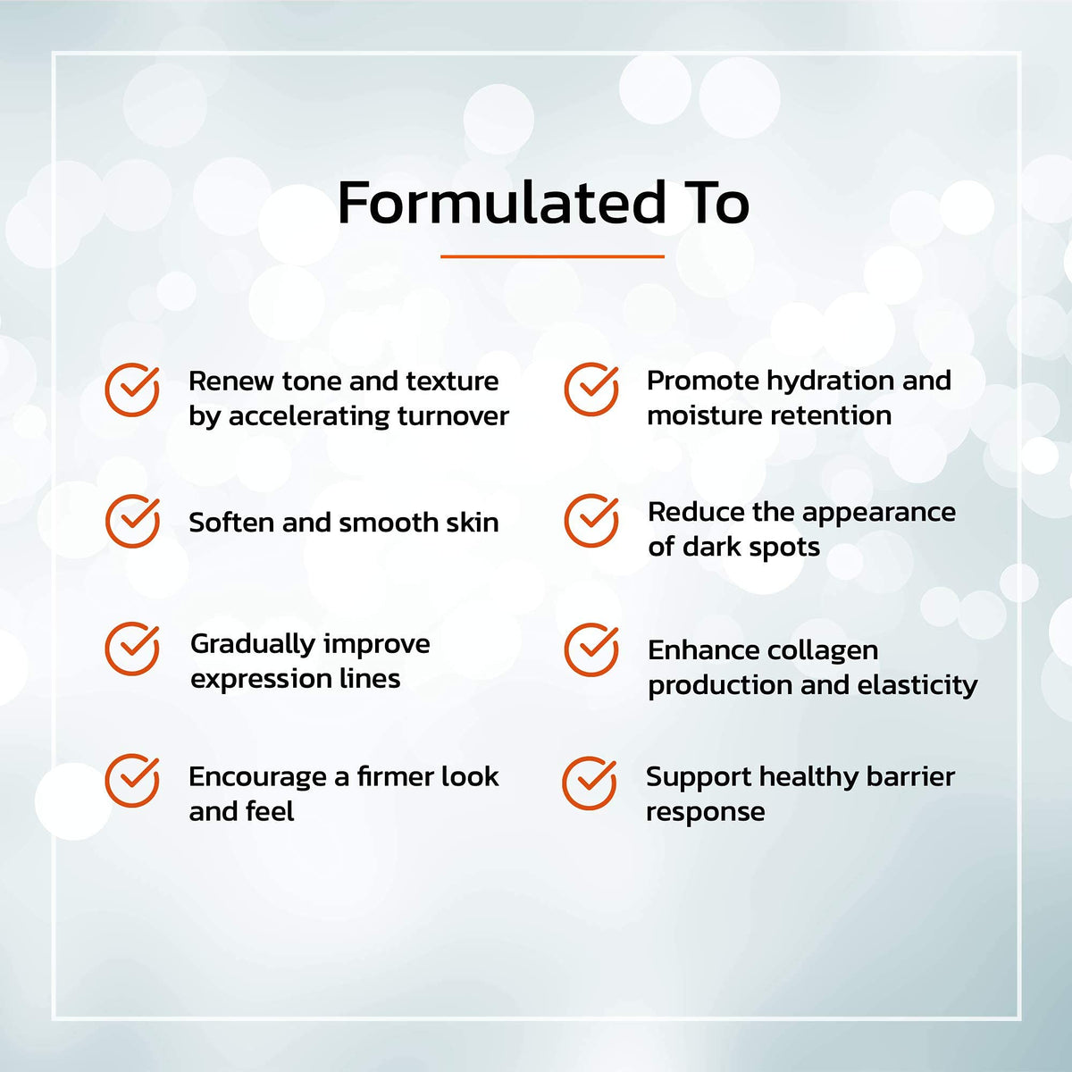 TruSkin ingredient collage highlighting retinol and hyaluronic acid benefits