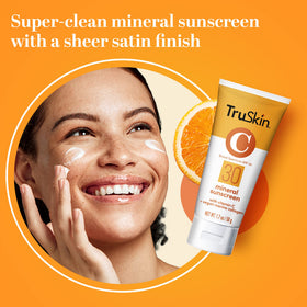 TruSkin ingredient focus showing vitamin C and marine collagen benefits for skin resilience