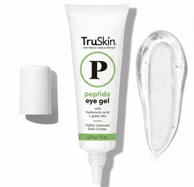 TruSkin front packaging showing bottle and branding, clear product benefit